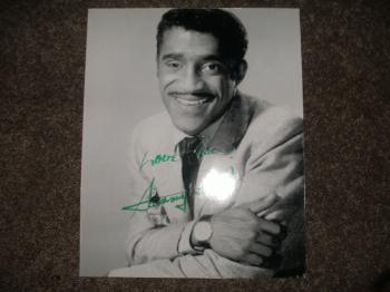 Image of Sammy Davis Jr. Autographed 8x10 Photo