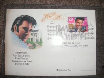 Image of Elvis Presley Commemorative Stamp