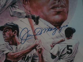 Image of Joe Dimaggio Autographed "MVP" Petronella 8x10 