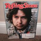 Image of Bob Dylan Autographed 2013 Rolling Stone Magazine