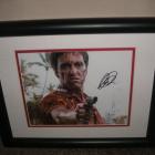 Image of Al Pacino autographed certified color picture 14x16 Framed and Double Matted
