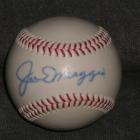 Image of Joe Dimaggio Autographed/Certified Baseball.