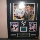 Image of Reggie Jackson & Alex Rodriguez dual signed/custom matted "Steiner" Cert Yankee Stadium Seat Back display!