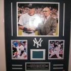 Image of Reggie Jackson & Alex Rodriguez dual signed/custom matted "Steiner" Cert Yankee Stadium Seat Back display!