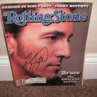 Image of Bruce Springsteen Autographed 1992 Rolling Stone Magazine