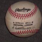Image of Enos Slaughter Autographed Official NL Baseball