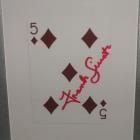 Image of Frank Sinatra Autographed/Framed Playing Card