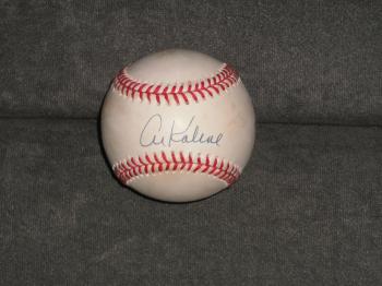 Image of Al Kaline Autographed MLB Baseball W/COA