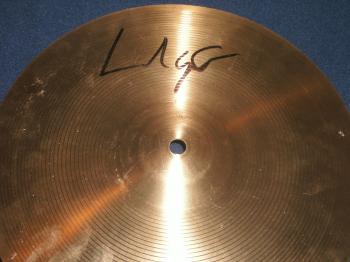 Image of Lady Gaga Autographed Used Drum Cymbal W/Coa