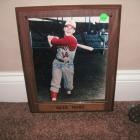 Image of Pete Rose Autographed 11X13 Plaque Display W/PSA/DNA 