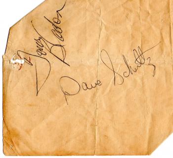 Image of Autographed Dave Schultz and Tom Bladon