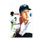 Image of Autographed Mickey Mantle 5x7 Color 