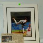 Image of ROGER CLEMENS SIGNED BASEBALL PHOTOGRAPH