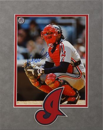 Image of Autographed Cleveland Indians Sandy Alomar 8x10 Photo w/GFA COA